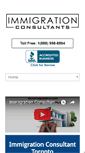 Mobile Screenshot of canadianimmigrationservices.org